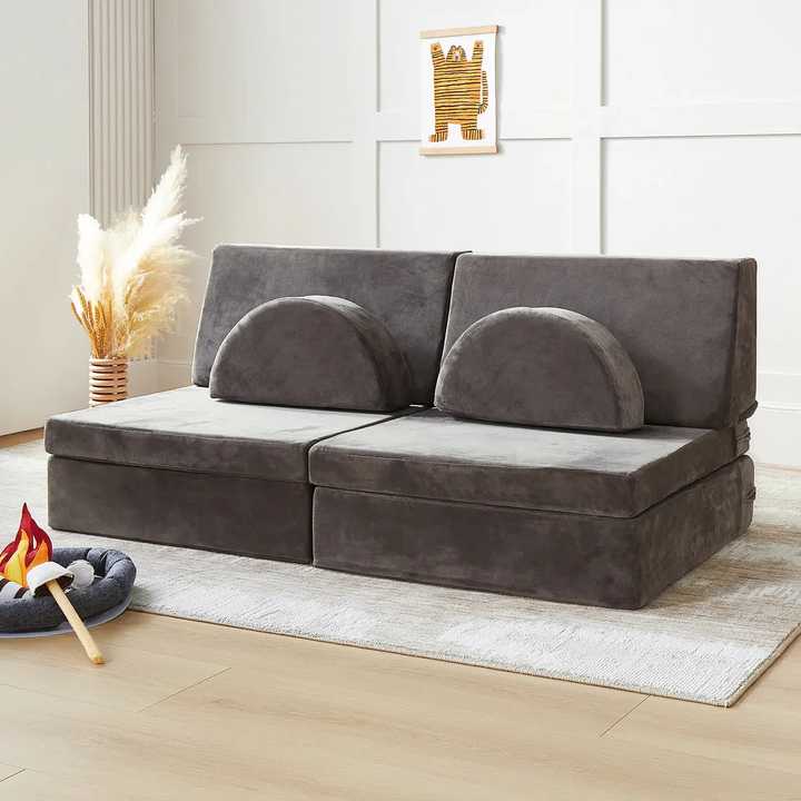 Combinated Foam Sofa and DIY Blocks