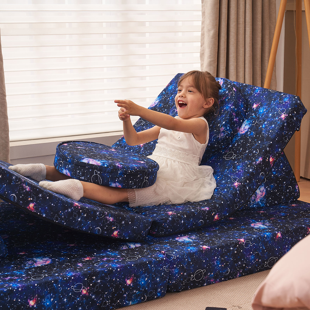 10 PCS Colorful Kids Combo Sofa - Climb and Crawl Activity Playset