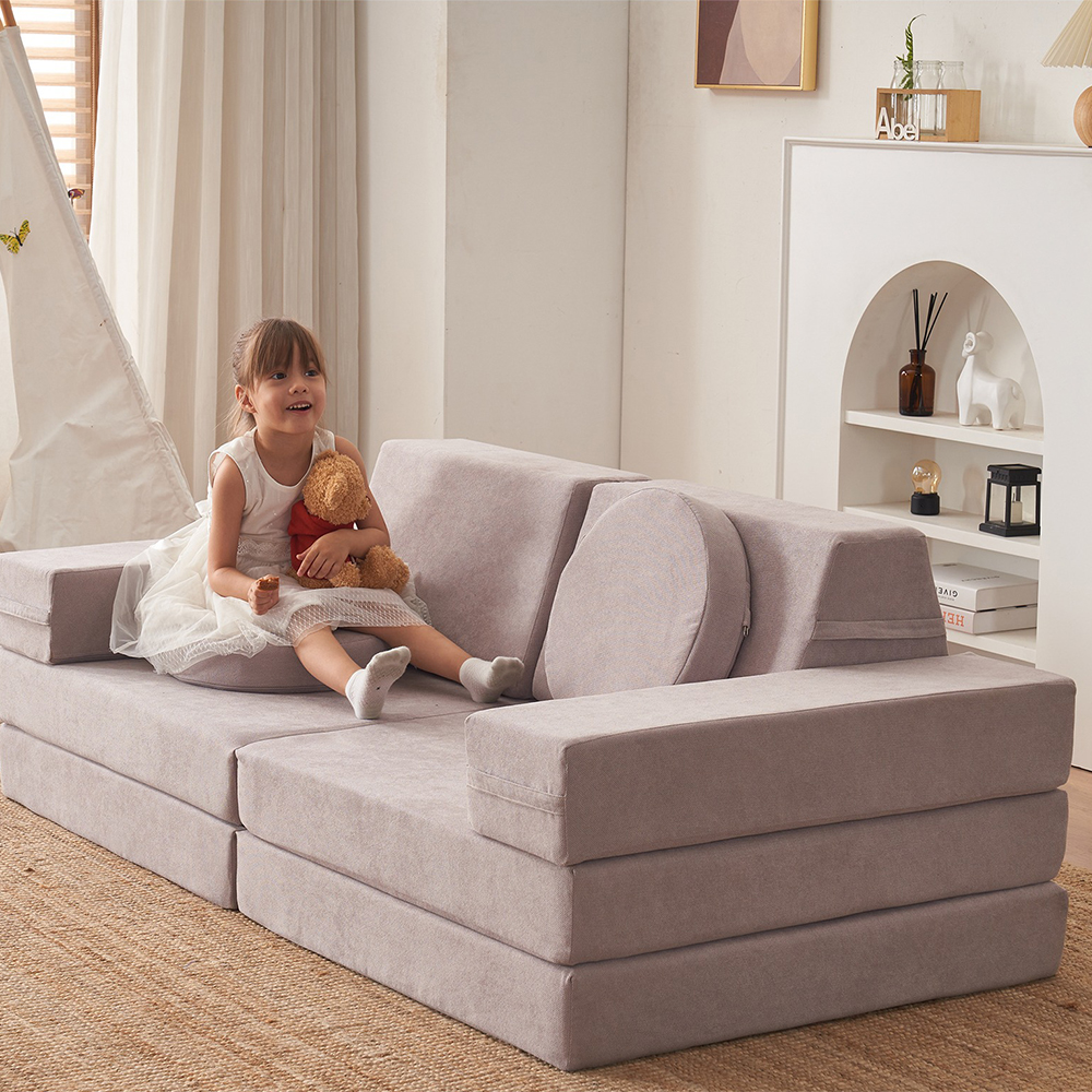 10pcs Kids Floor Sofa Toddlers Modular Foam Play Kits