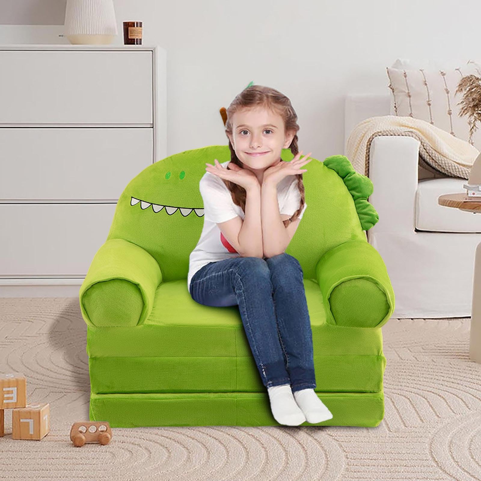 Cartoon Kids Sofa  - Compressed Baby Couch