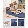2-in-1 Soft Foam Kids Sofa Bed