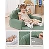 Cute Shaped 2-in-1 Soft Foam Kids Sofa Bed With Compressed Package
