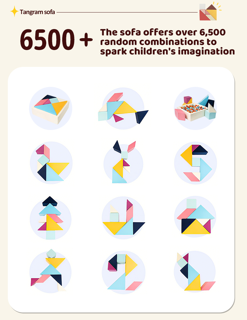 Kids Soft Play Building Blocks and Ball Pit