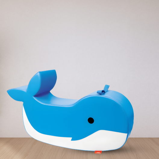 Whale Foam Soft Play Rocker Chair