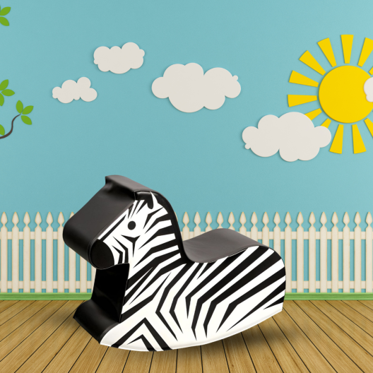 Zebra Soft Play Rocker