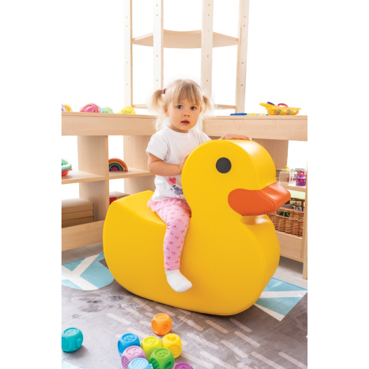 Duck Shape Soft Compressed Foam Play Rocker Chair