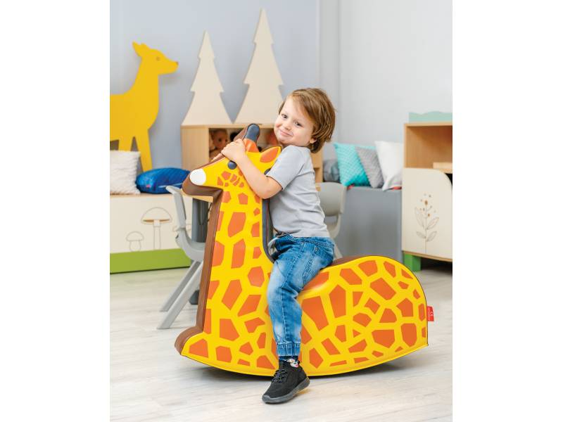 Toddlers Adorable Giraffe Foam Rocker