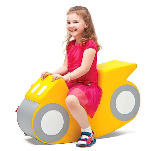 Kids Motorcycle Soft Play Rocker