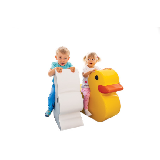 Duck Shape Soft Compressed Foam Play Rocker Chair