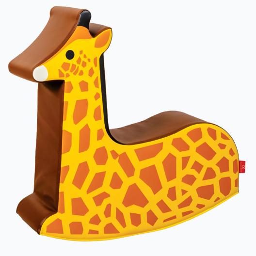 Toddlers Adorable Giraffe Foam Rocker