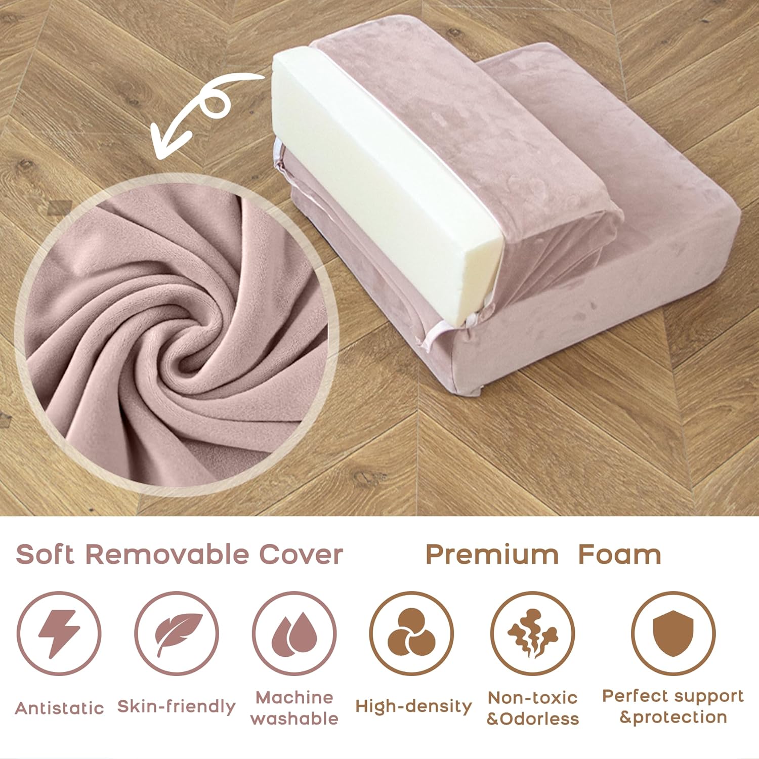 5pcs Children Soft Foam Modules Climbing Blocks