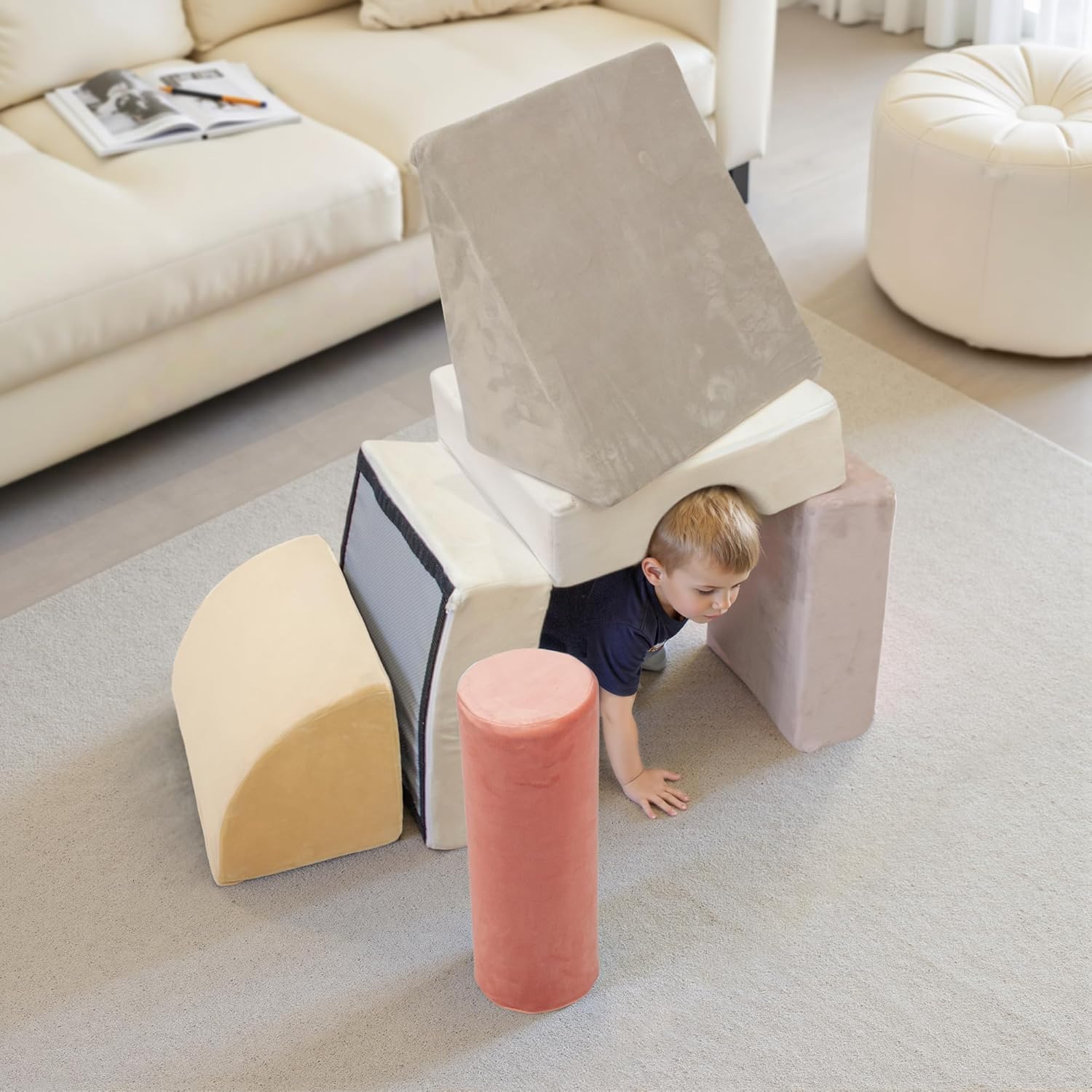 5pcs Children Soft Foam Modules Climbing Blocks