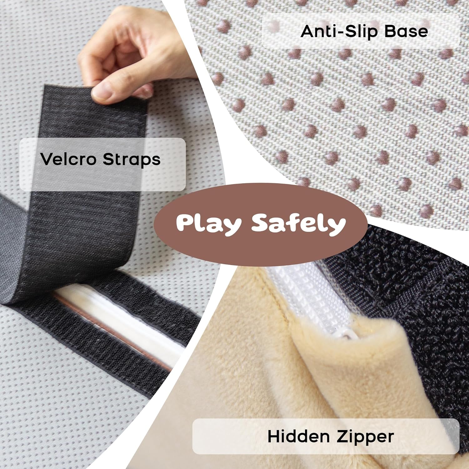 5pcs Children Soft Foam Modules Climbing Blocks