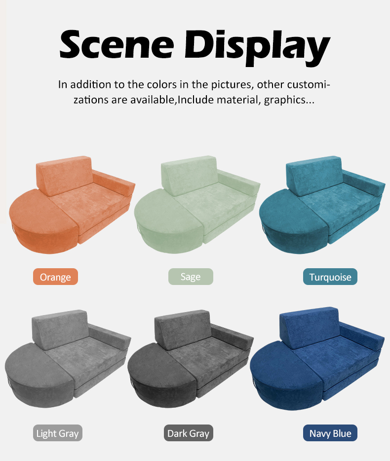 5 Piece Toddlers Soft Foam Sofa Toys