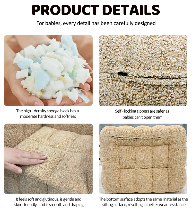 Toddles Soft Foam Bean Bag Chair