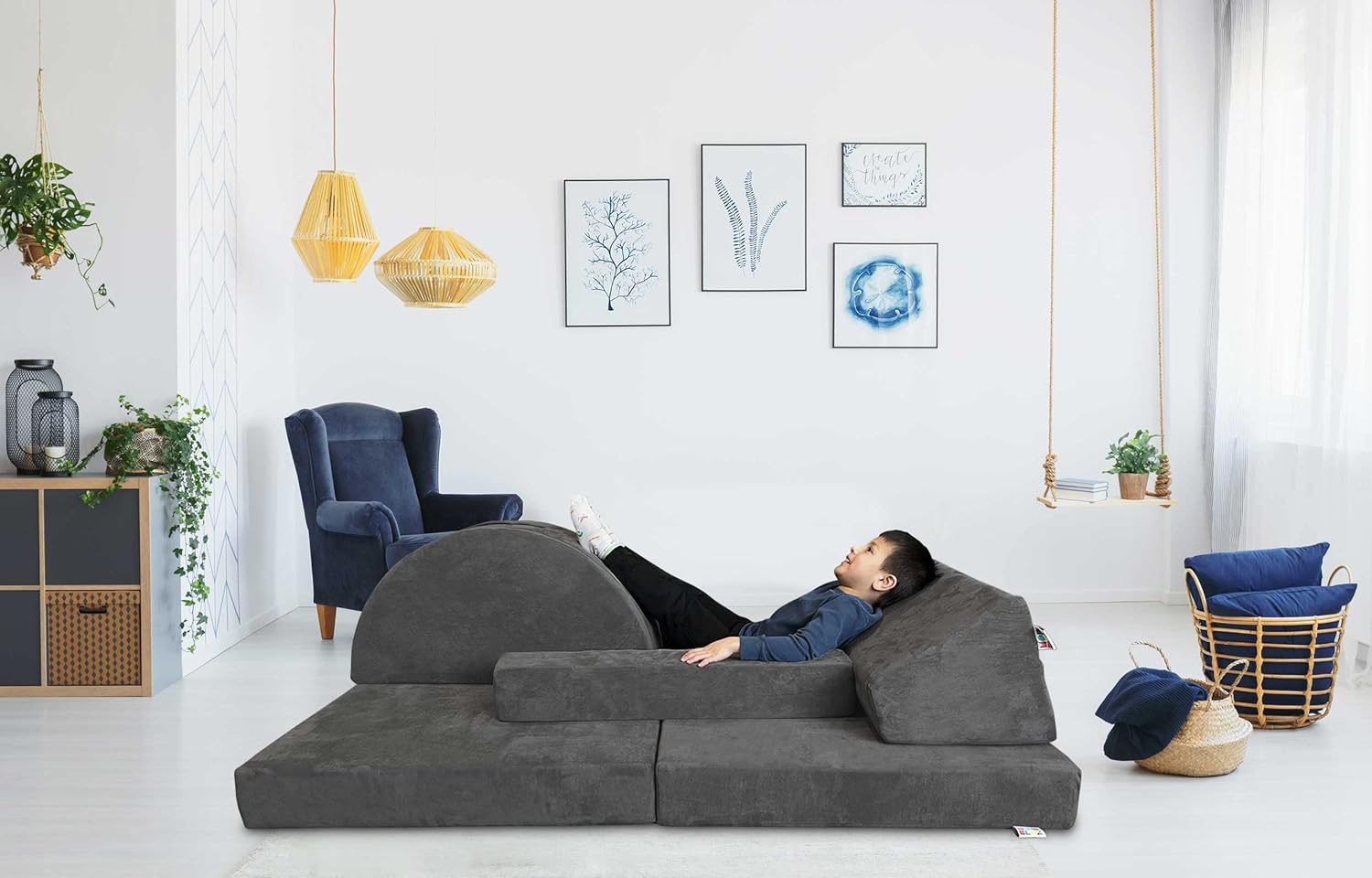 5 Piece Toddlers Soft Foam Sofa Toys