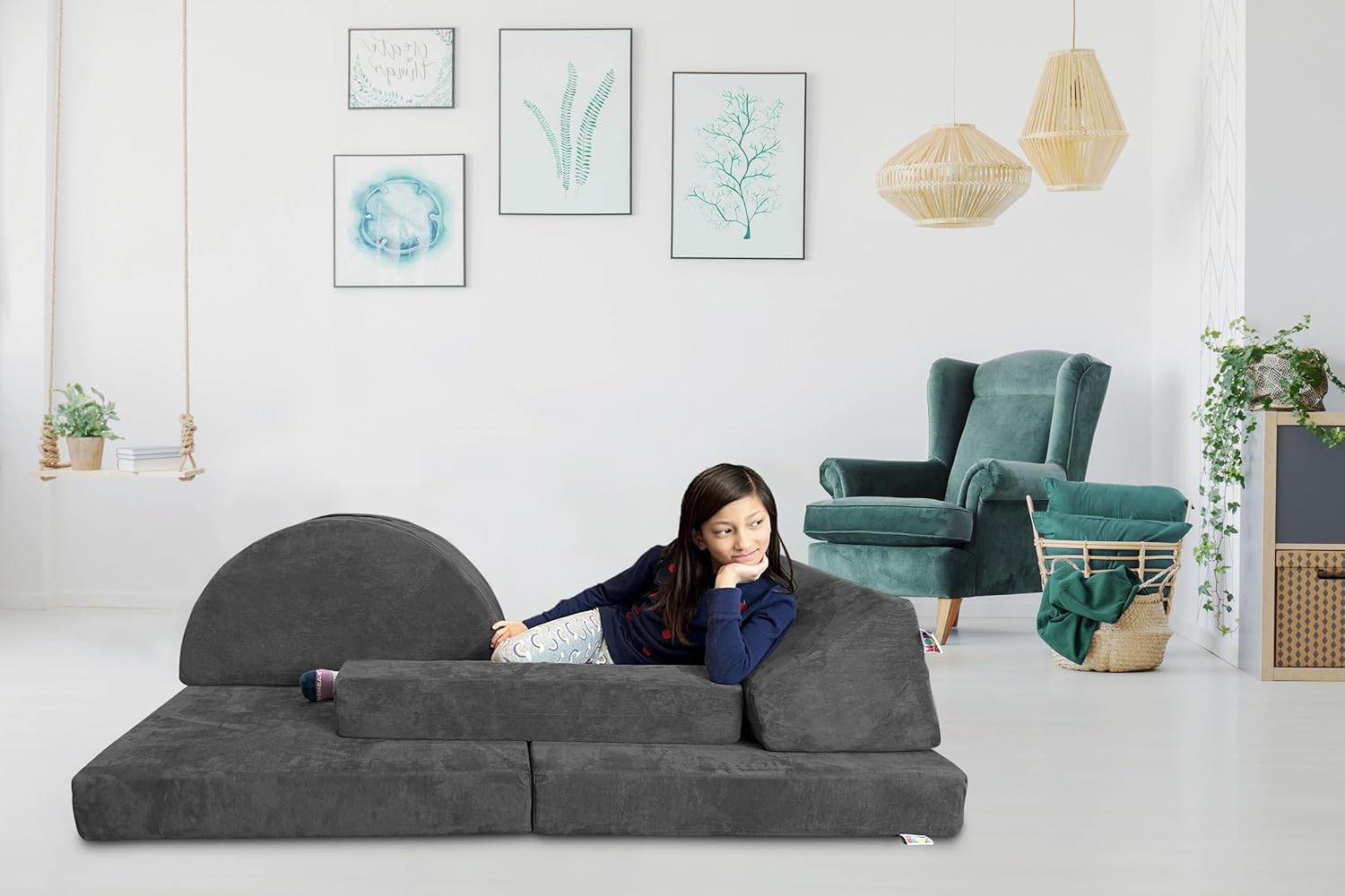 5 Piece Toddlers Soft Foam Sofa Toys