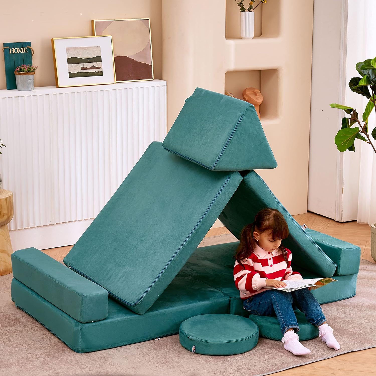 10pcs Kids Floor Sofa Toddlers Modular Foam Play Kits