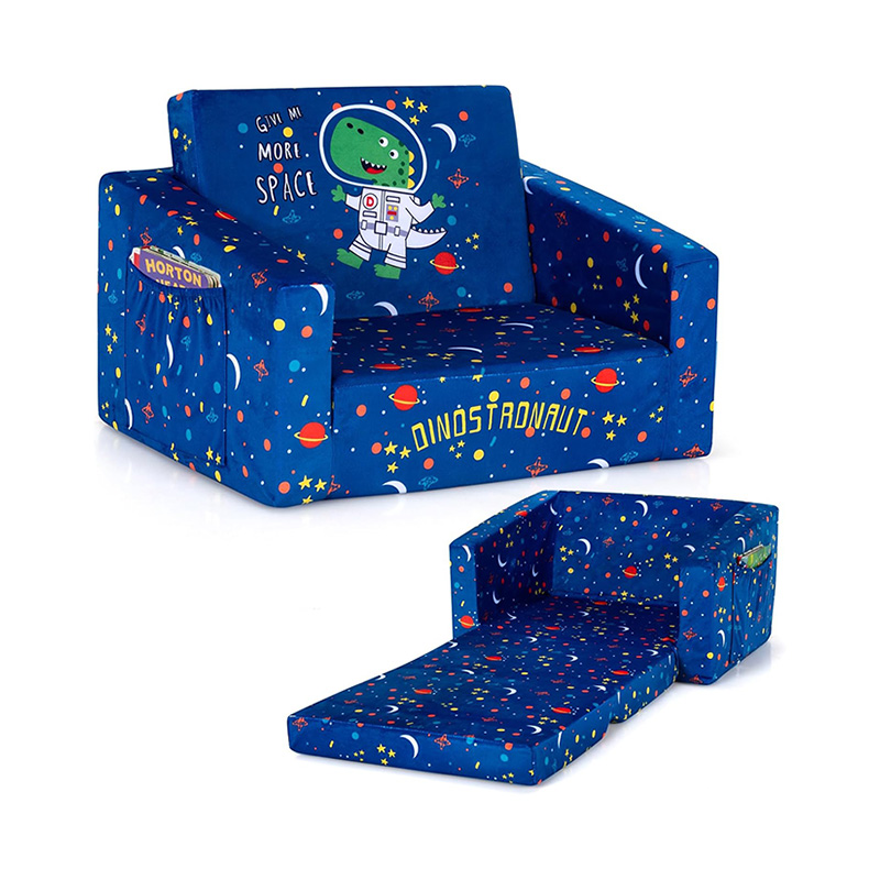 2 in 1 Children Folding Foam Sofa Bed