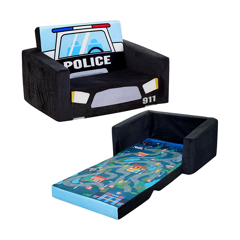 High-Density Sponge Flip Open Chirldren Sofa Bed