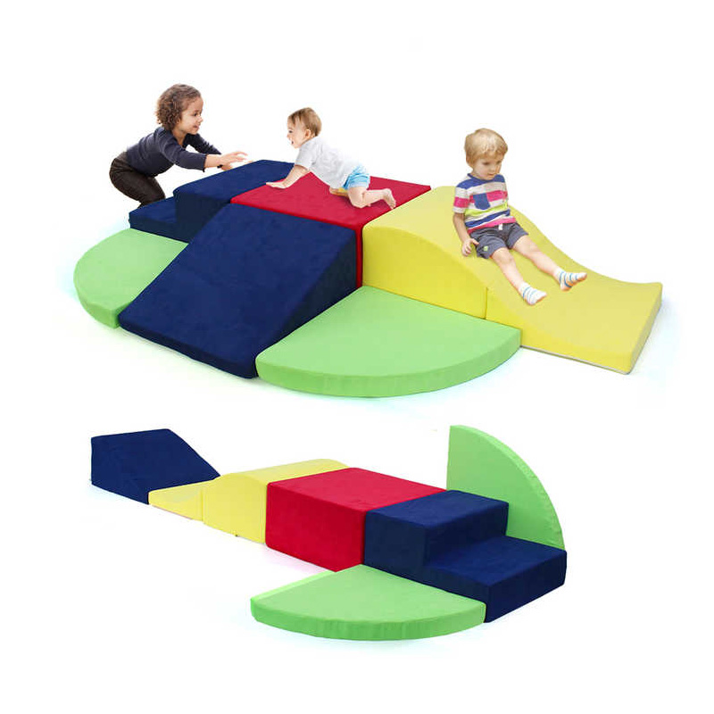 6-Piece Toddlers DIY Climbing Block Play Set