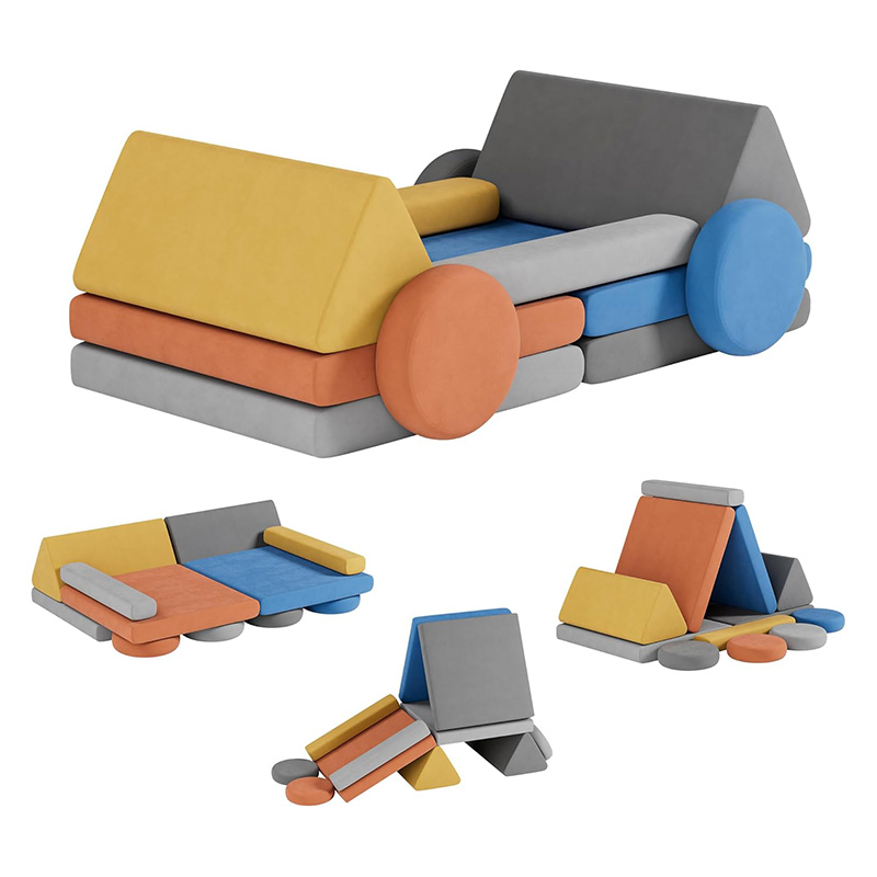 12 PCS Child Soft Climbing Fortplay Building Kits