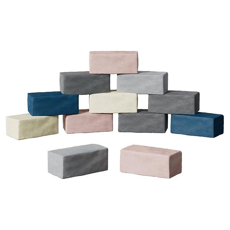 12 PCS Modular Kids Play Blocks Toddler Building Fortplay Set