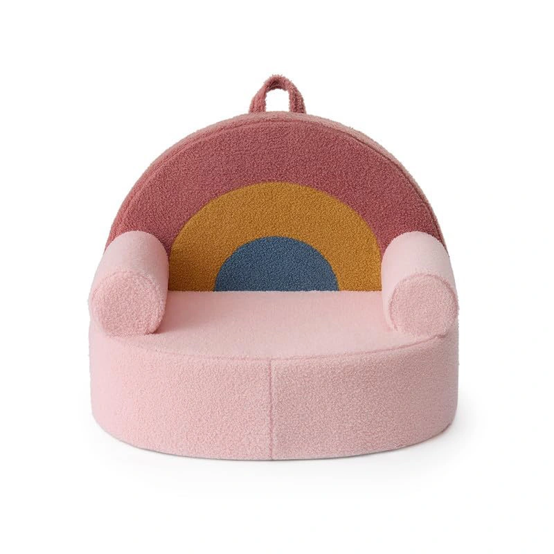 Rainbow Shaped Kids Sofa Couch For Girls Gift