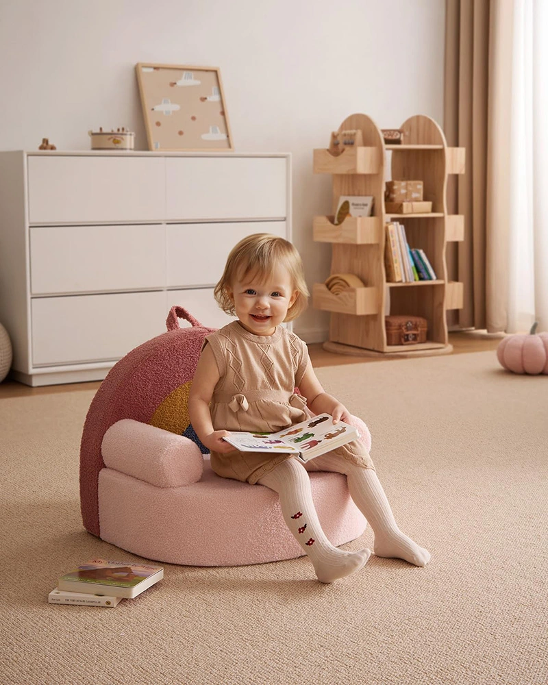 Rainbow Shaped Kids Sofa Couch For Girls Gift