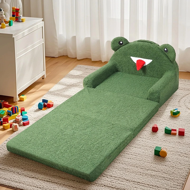 Custom Foldable Kid Couch Bed With Compressed Package
