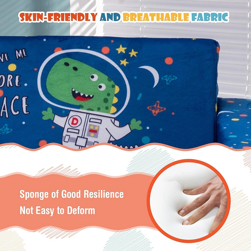 2 in 1 Children Folding Foam Sofa Bed