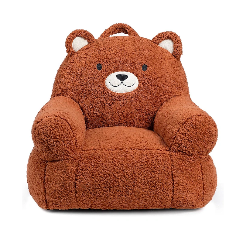 Bear Style Foam Filled Toddler Sofa Chair - Comfy Kids Couch
