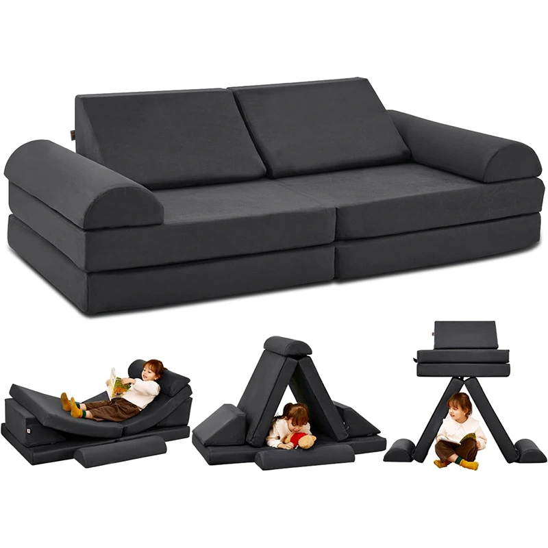 8pcs Toddler Play Room Sofa and Fort Building Blocks