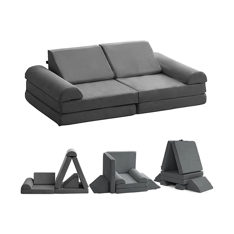 8pcs Toddler Play Room Sofa and Fort Building Blocks