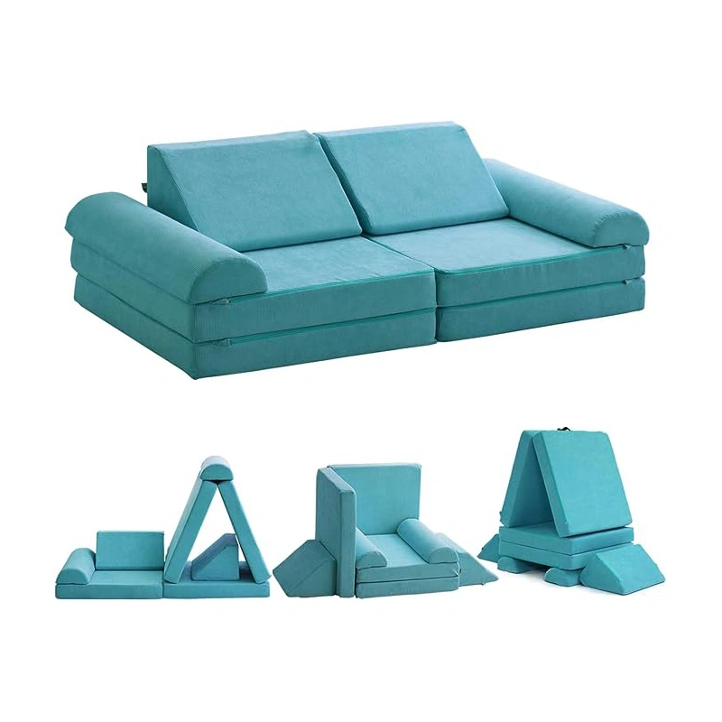 8pcs Toddler Play Room Sofa and Fort Building Blocks