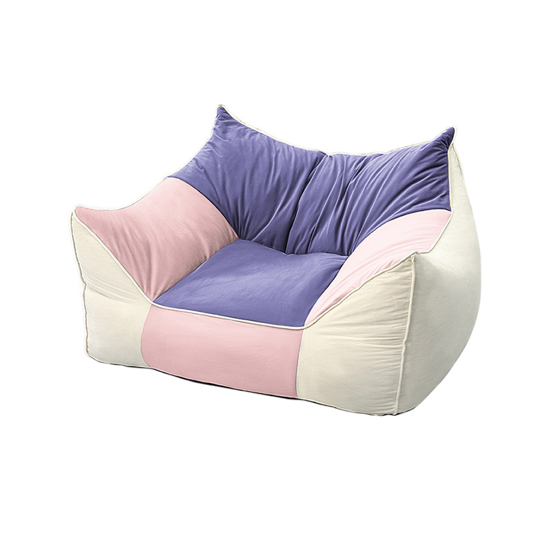 Kids Foam Sponge Bean Bag Chair Lazy Sofa