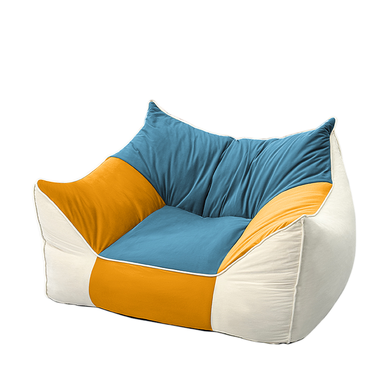 Kids Foam Sponge Bean Bag Chair Lazy Sofa