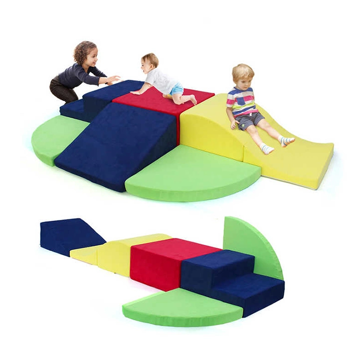 6-Piece Toddlers DIY Climbing Block Play Set