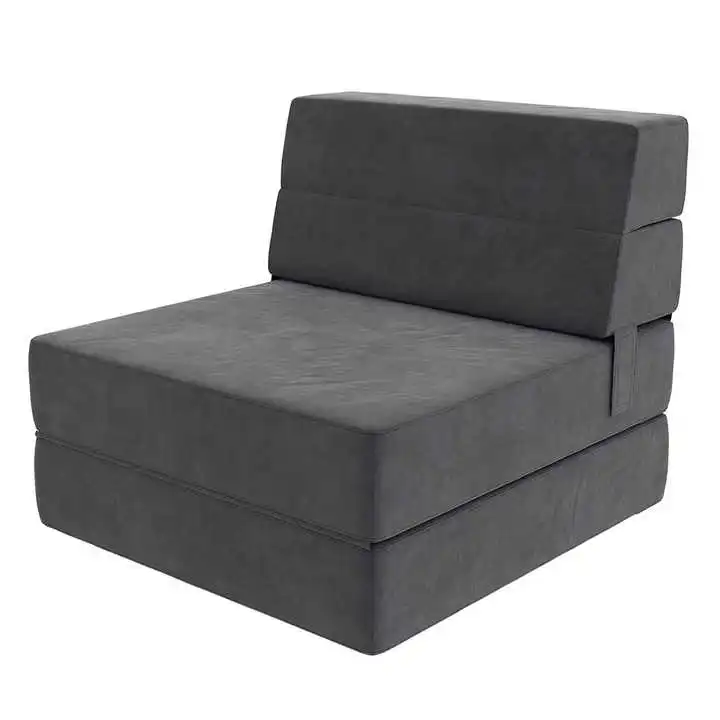 3-in-1 Kids Convertible Folding Sofa - Compressed Foam Mattress