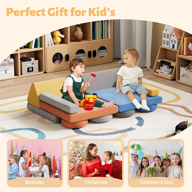 12 PCS Child Soft Climbing Fortplay Building Kits