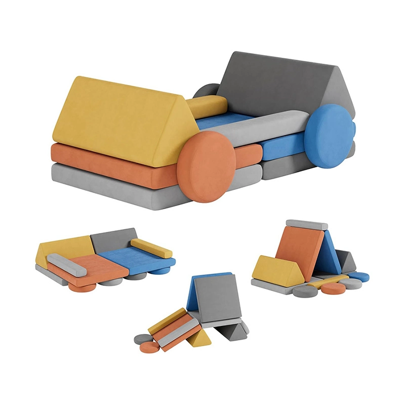 12 PCS Child Soft Climbing Fortplay Building Kits