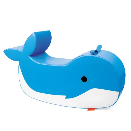 Whale Foam Soft Play Rocker Chair